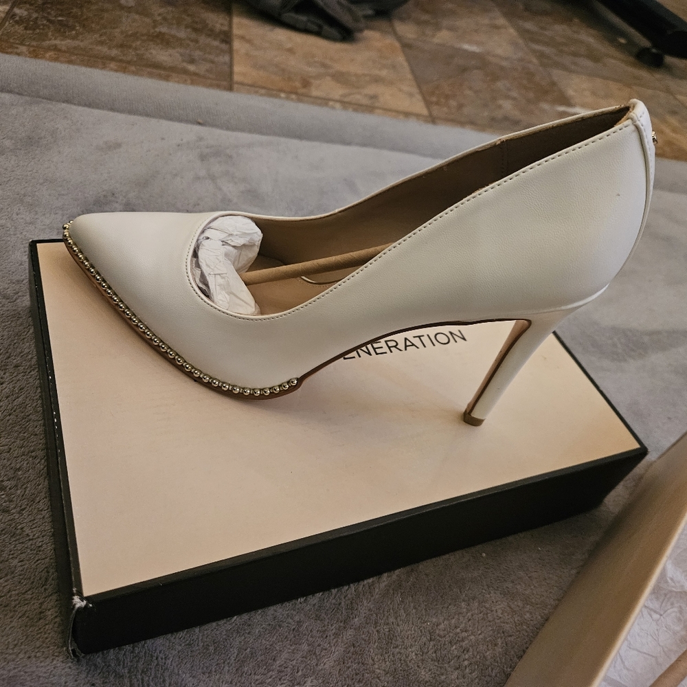 White heels